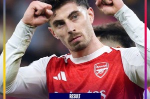 乐鱼体育-热闻|哈弗茨点球绝平旧主！阿森纳1-1勒沃库森，欧冠8连胜终结|安德里希|德克兰-赖斯|哲凯赖|格里马尔多|阿尔特塔_新浪新闻